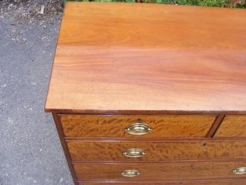 fig 1. Mid 19th Century Mahogany Chest of Drawers