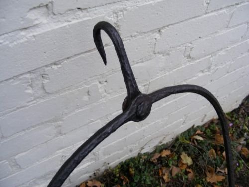 fig 1. A Large 17th Century Iron Cauldron