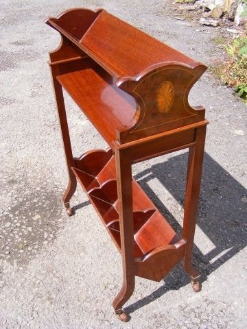 fig 1. Decorative and beautiful Mahogany Book/Folio stand 