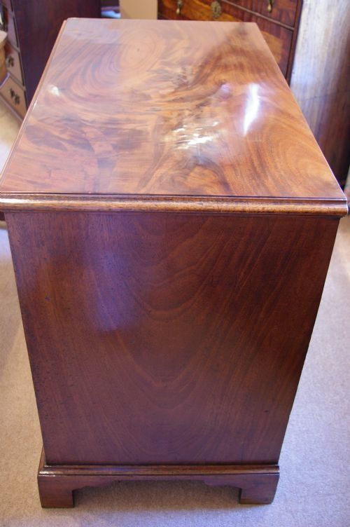 fig 1. Superb Georgian Mahogany Batchelor Chest with slide