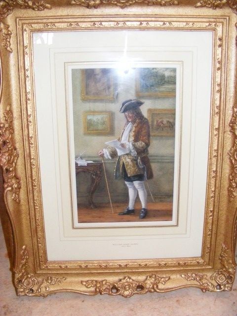 Superb Watercolour by William Henry Haines 1812