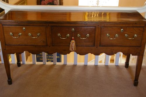 Early 19th Century Elm Dresser Base