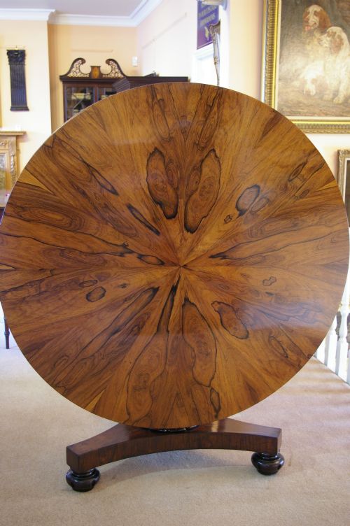 Regency Rosewood Centre Table
