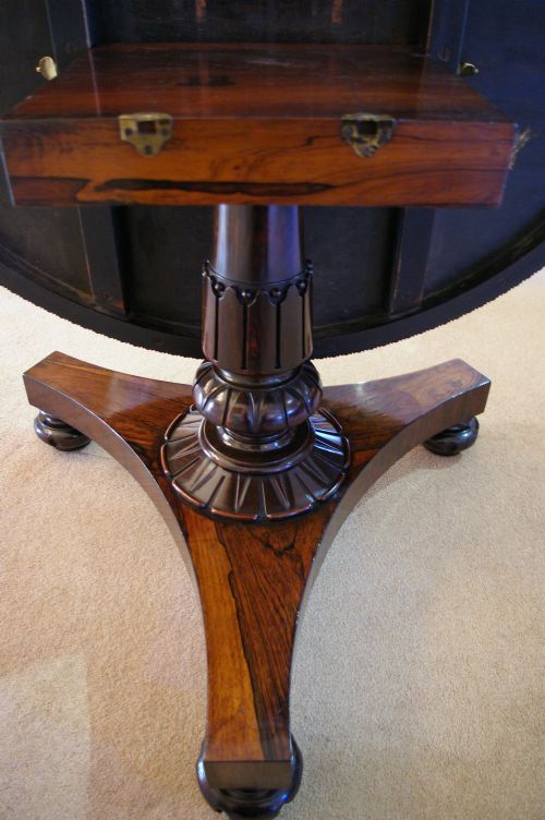 fig 1. Regency Rosewood Centre Table