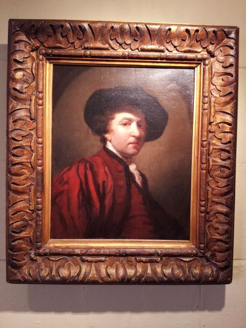 Sir Joshua Reynolds by a Follower of the Famous Artist.