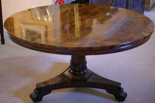 Early 19th Century Rosewood Centre Table