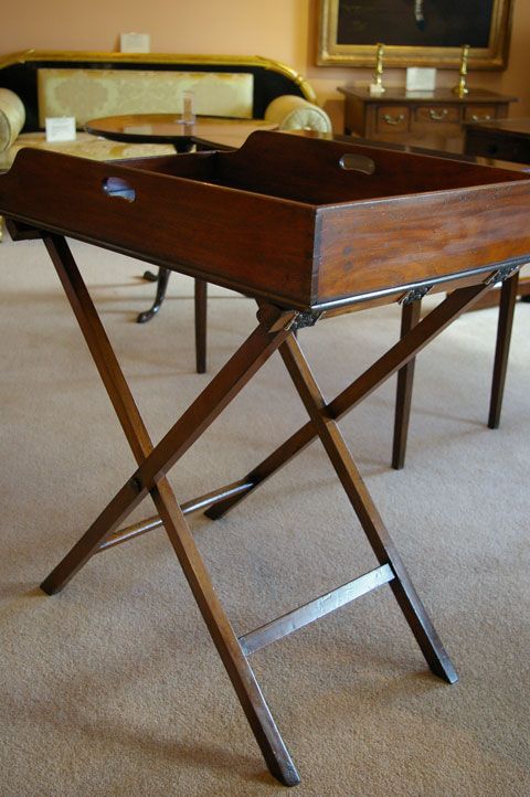 Super 19th Century Mahogany Butlers Tray