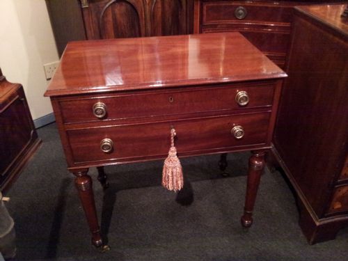 Fabulous Early 19th Century Mahogany Side Table