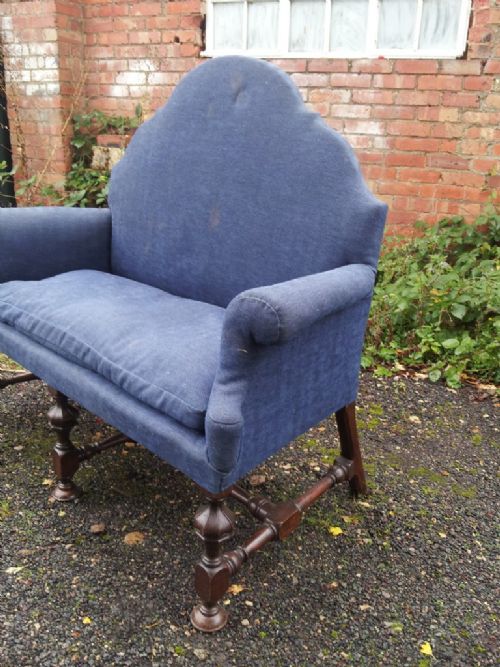fig 1. Fabulous Two Seater Settee C1900