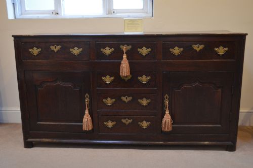 A Wonderful Georgian Oak Cupboard Base Dresser.