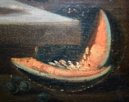 fig 1. Beautiful 17th Century Still Life follower of Simone Del Tintore