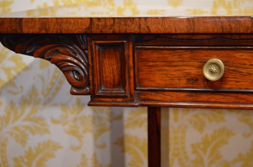 fig 2. Fabulous Rosewood Centre Table or Sofa Table from the early 19th Century.