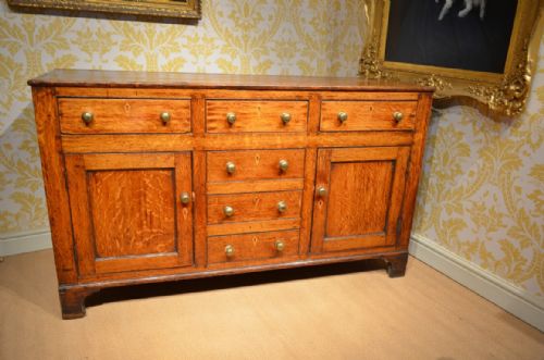 Fabulous Oak Georgian Cupboard Dresser Base of Great Quality.