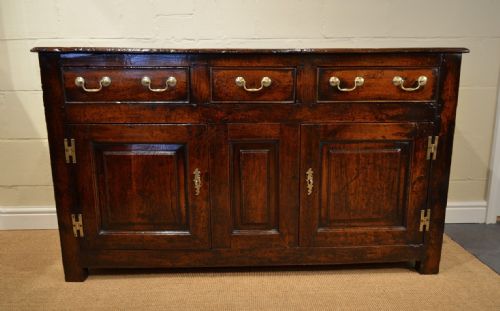 Fabulous  18th Century Oak Dresser Base with Beautiful Colour and Patination.