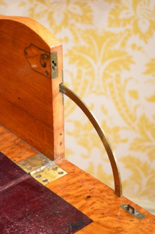 WONDERFUL EARLY 19TH CENTURY POLLARD OAK SECRETAIRE CHEST WITH FABULOUS COLOUR - ADDITIONAL PHOTO 5