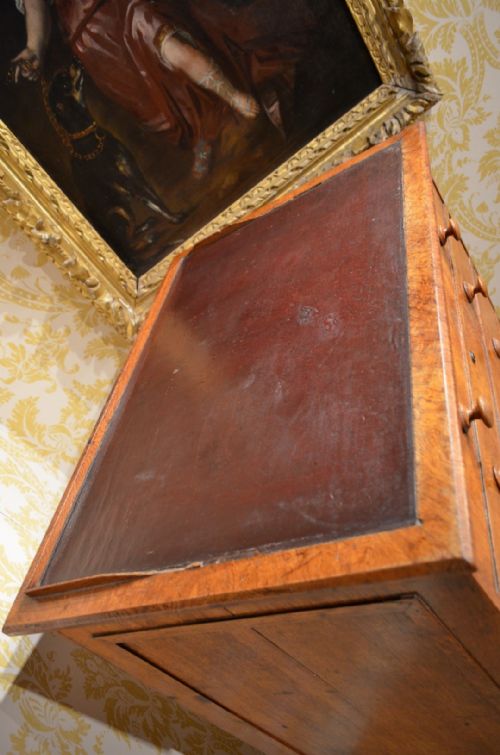 WONDERFUL EARLY 19TH CENTURY POLLARD OAK SECRETAIRE CHEST WITH FABULOUS COLOUR - ADDITIONAL PHOTO 6