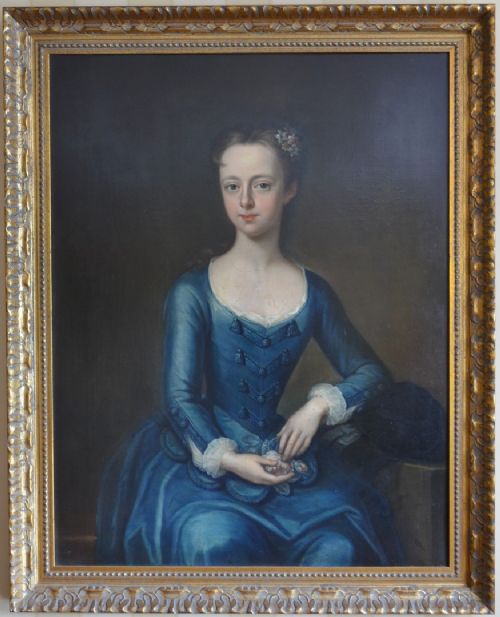 Beautiful Portrait of a Lady Attributed to Michael Dahl (1646-1743)