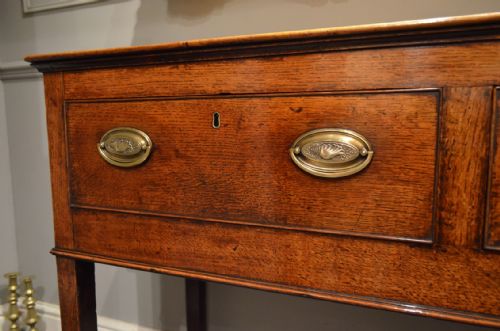 fig 2. stunning Georgian Oak Dresser Base with great proportions and Colour.