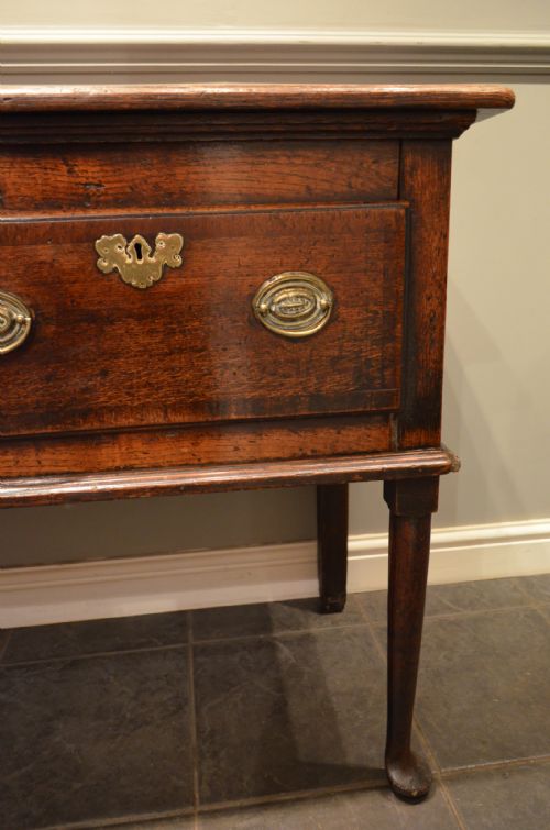 fig 2. Georgian Oak Padfoot Dresser Base