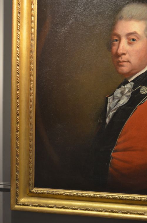 SUPERB 18TH CENTURY PORTRAIT OF ALEXANDER POPHAM BY THOMAS BEACH SIGNED - ADDITIONAL PHOTO 1