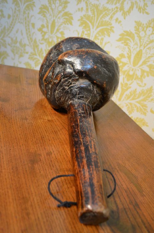 fig 1. Very Impressive 19th Century Root Ball shillelagh