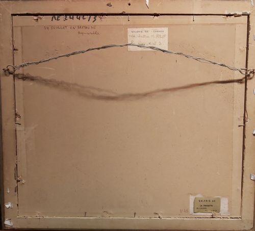 WATER COLOUR BY YVES BRAYER FRENCH 19071990 - ADDITIONAL PHOTO 9