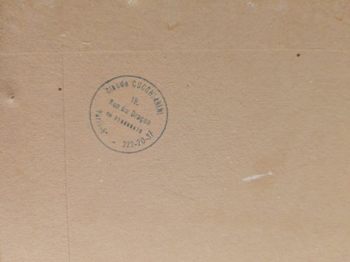 YVES BRAYER WATER COLOUR PICTURE - ADDITIONAL PHOTO 9