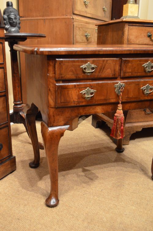 fig 1. An 18th Century Walnut Lowboy.