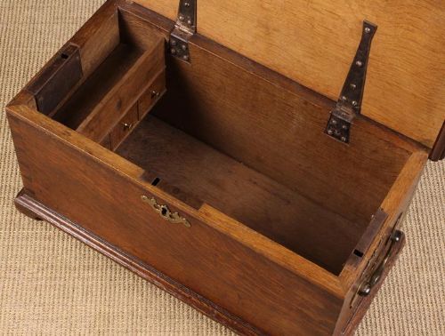 fig 1. An 18th Century Oak Rent Box