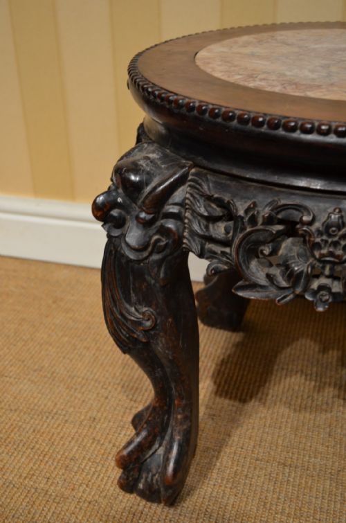 fig 2. 19th Century Chinese Fish Bowl on stand.