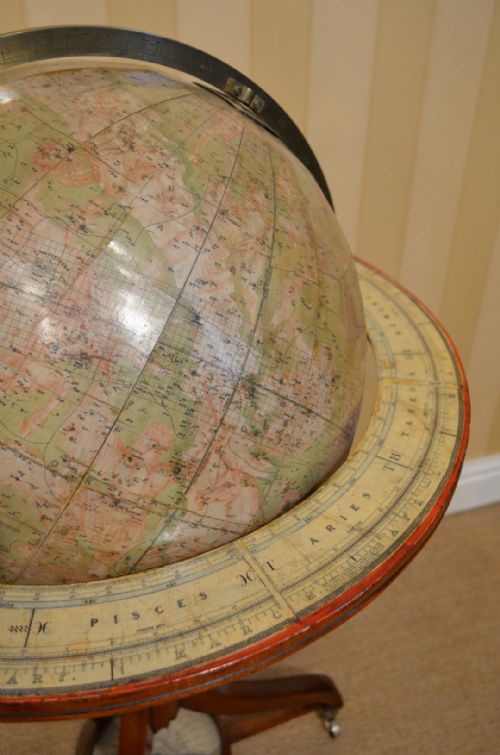 STUNNING PAIR OF THOMAS MALBY GLOBES - ADDITIONAL PHOTO 13