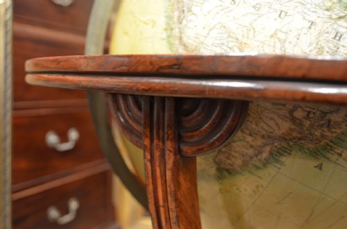 STUNNING PAIR OF THOMAS MALBY GLOBES - ADDITIONAL PHOTO 21