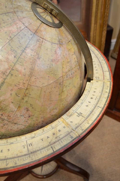STUNNING PAIR OF THOMAS MALBY GLOBES - ADDITIONAL PHOTO 23