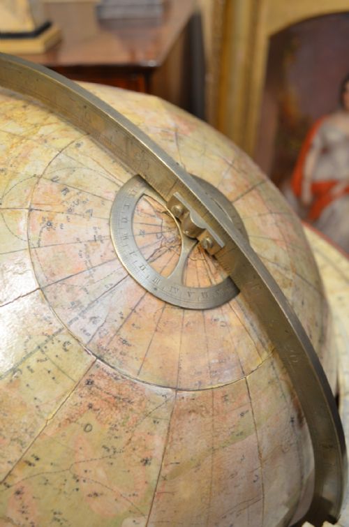 STUNNING PAIR OF THOMAS MALBY GLOBES - ADDITIONAL PHOTO 24