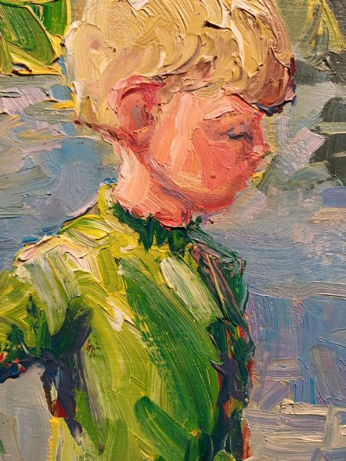 fig 2. Oil Painting By Jeffrey Pratt