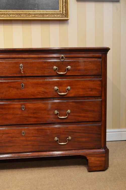 A GEORGE III MAHOGANY DRESSINGCHEST BY WILLIAM GOMM - ADDITIONAL PHOTO 1