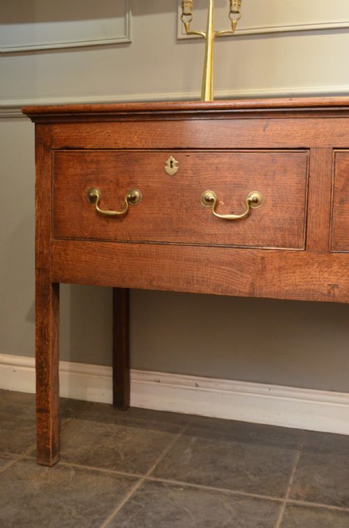 fig 1. 18th Century Oak Dresser Base