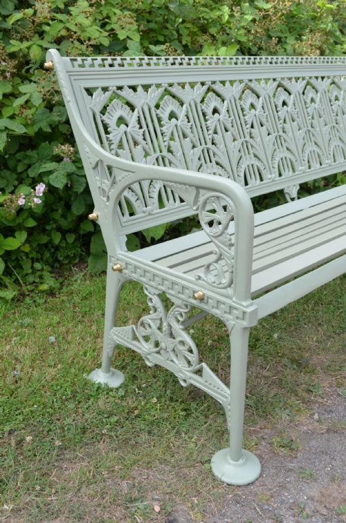 fig 3. Coalbrookdale Garden Bench Designed By Christopher Dresser