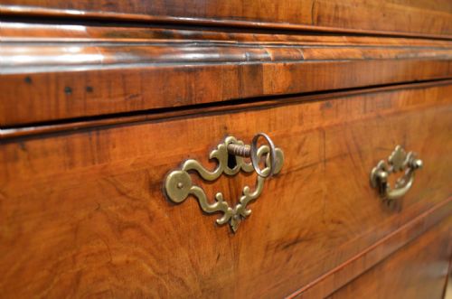 GEORGE I WALNUT CHEST ON CHEST - ADDITIONAL PHOTO 16