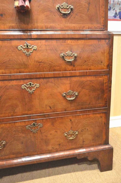GEORGE I WALNUT CHEST ON CHEST - ADDITIONAL PHOTO 3