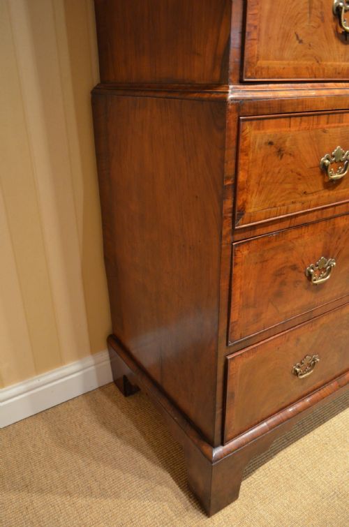 GEORGE I WALNUT CHEST ON CHEST - ADDITIONAL PHOTO 12