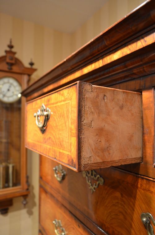GEORGE I WALNUT CHEST ON CHEST - ADDITIONAL PHOTO 15