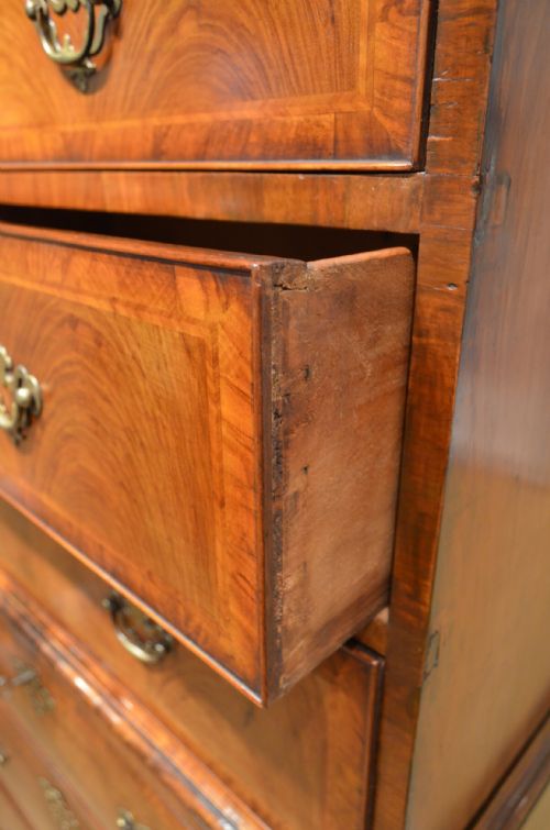GEORGE I WALNUT CHEST ON CHEST - ADDITIONAL PHOTO 19