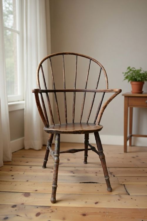 BEAUTIFUL LATE 18TH CENTURY WEST COUNTRY WINDSOR ARMCHAIR