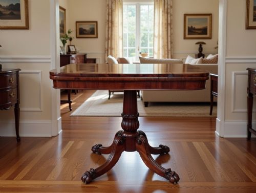 19TH CENTURY REGENCY GONCALO ALVES CARD GAMES TABLE IN THE MANNER OF GILLOWS - ADDITIONAL PHOTO 5