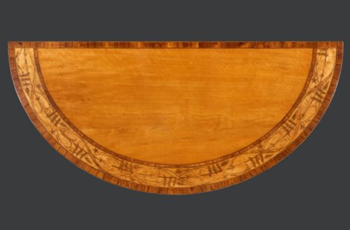 SATINWOOD AND MARQUETRY INLAID CARD TABLE - ADDITIONAL PHOTO 3
