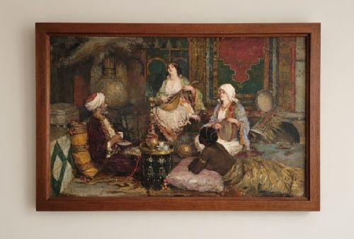 Oil on Board by Gabriel Puig Roda