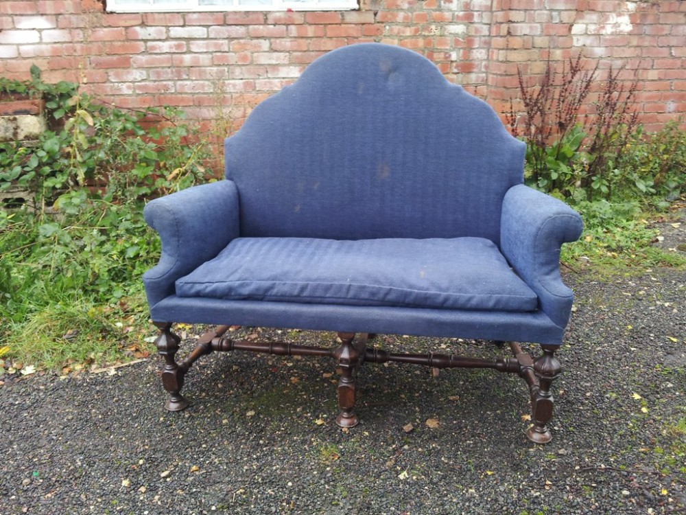 Fabulous Two Seater Settee C1900