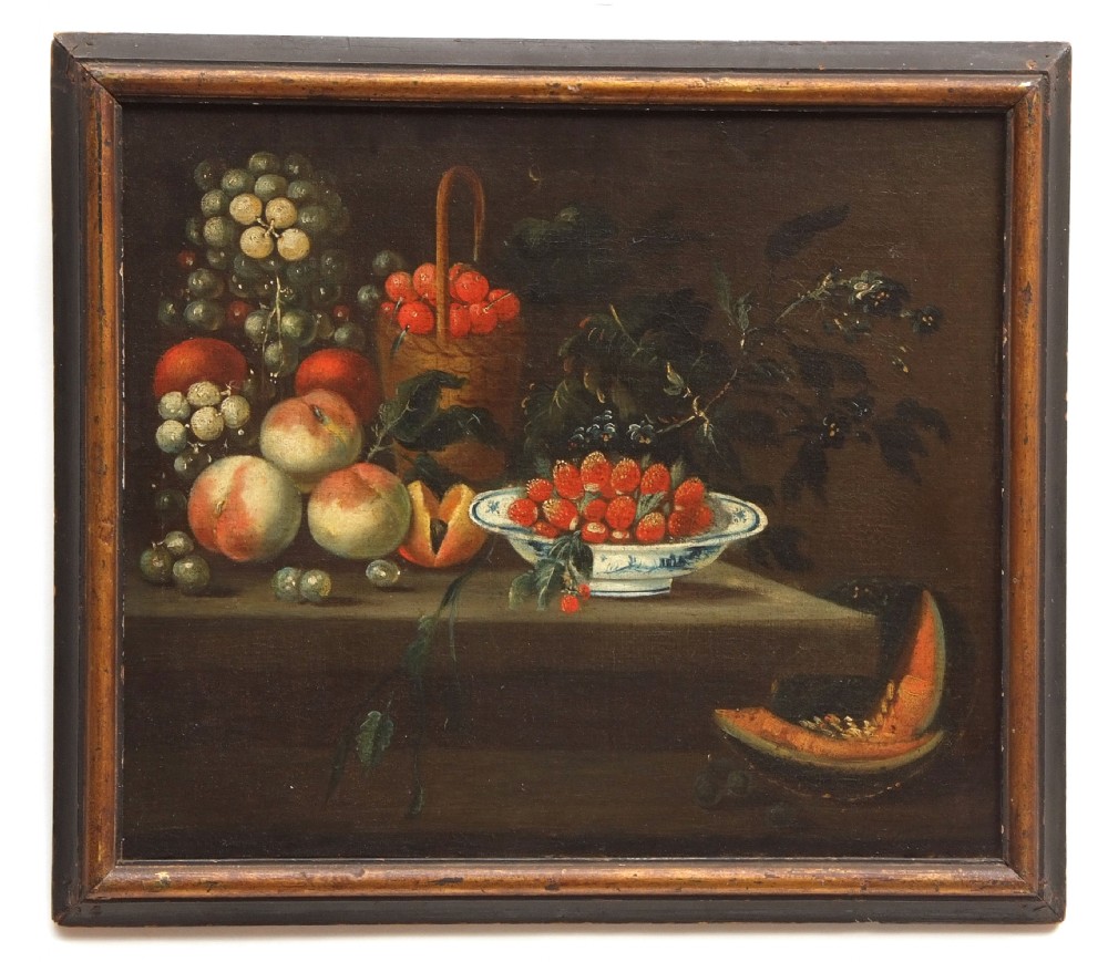 Beautiful 17th Century Still Life follower of Simone Del Tintore