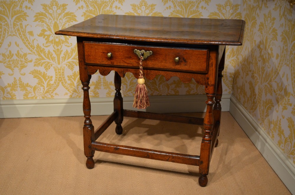 Stunning 18th Century Oak Side table with fabulous patination